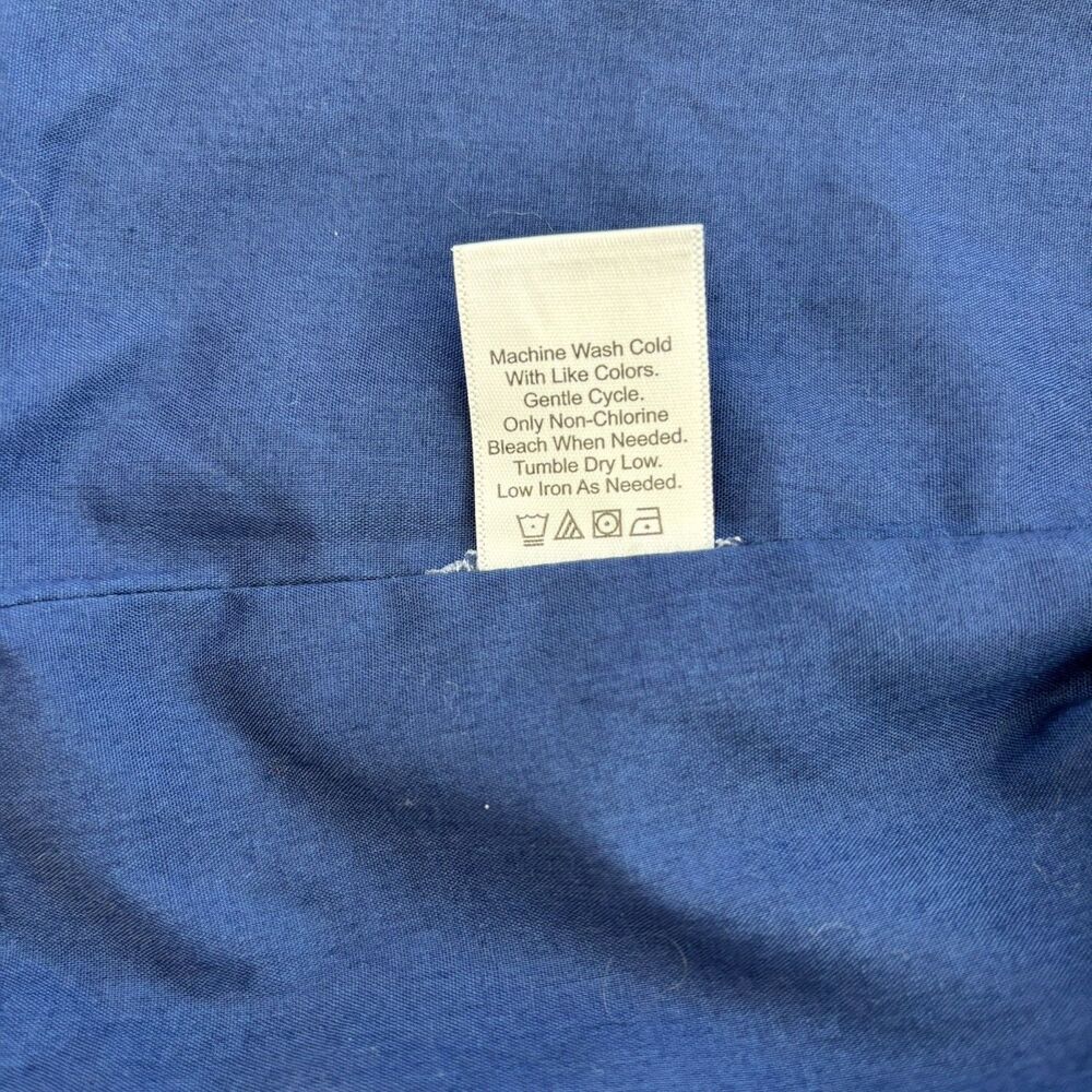 Coldwater Creek Women Chambray Denim Jacket Size 20-22 Spring Military Chic Blue - Picture 12 of 13